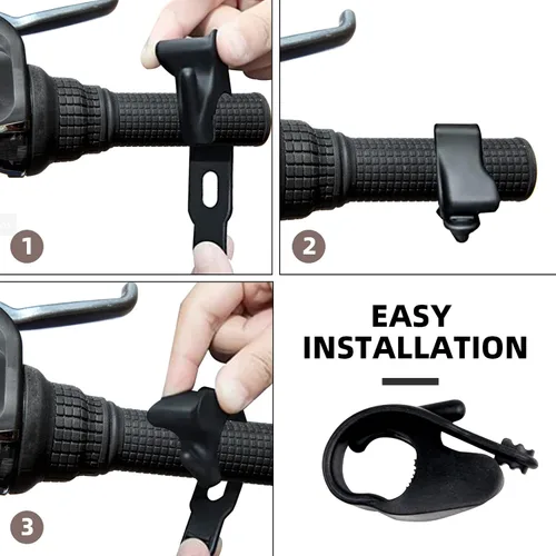 Miniatura 5 de Asistente de acelerador electrombiliario para motocicleta, control de crucero, manillar, balancín, acelerador de pulgar de bicicleta