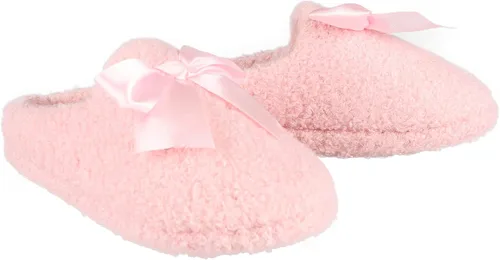 Miniatura 8 de Jessica Simpson Unisex-Child Plush Marshmallow Slide on House Slipper Clog with Memory Foam