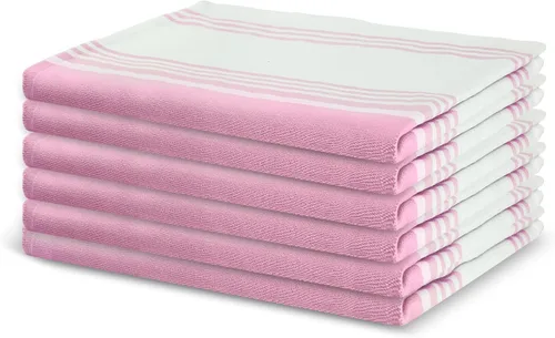Miniatura 544 de Urban Villa Toallas de cocina 100% algodón para cocina (juego de 6) 20"x30" toallas de cocina altamente absorbentes, juego de ropa de cocina