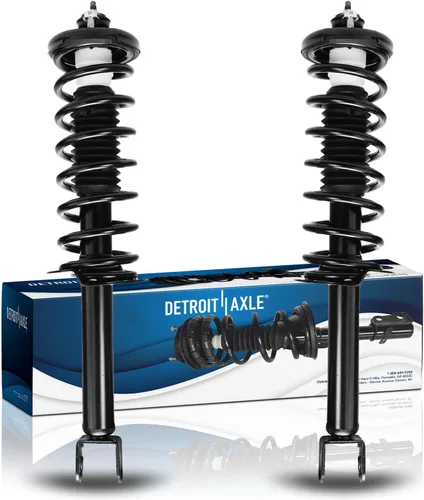 Miniatura 20 de Detroit Axle - 4WD 2 puntales delanteros para Nissan TITAN Pathfinder Armada INFINITI QX56 puntales completos con muelles helicoidales de reemplazo