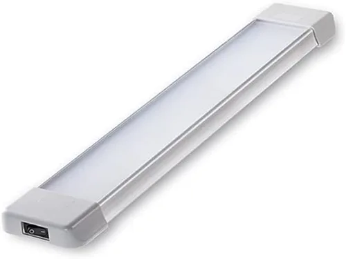 Miniatura 12 de Raycharm Lámpara LED para interiores de 34.2 x 2.6 pulgadas, salida de alto lúmenes de baja corriente de consumo energético, lente esmerilada