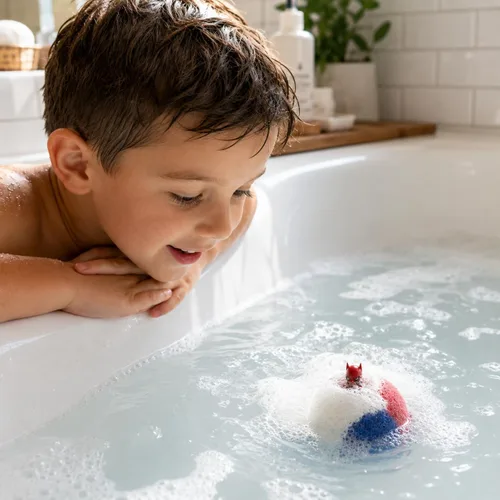 Miniatura 9 de EvolutionUSA Bombas de baño épicas negras de superhéroes para niños, 6 bombas de baño de superhéroes con juguete en el interior, bombas de baño