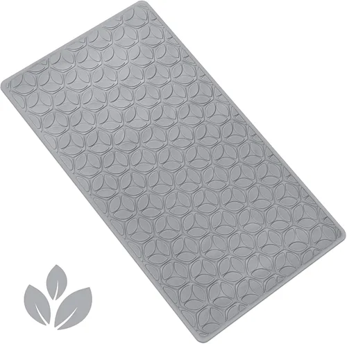 Miniatura 10 de Alfombrilla de Bañera Antideslizante con Ventosas - 100% Goma para Baño Texturizada para Seguridad en Bañera y Ducha - Suave al Tacto - Libre