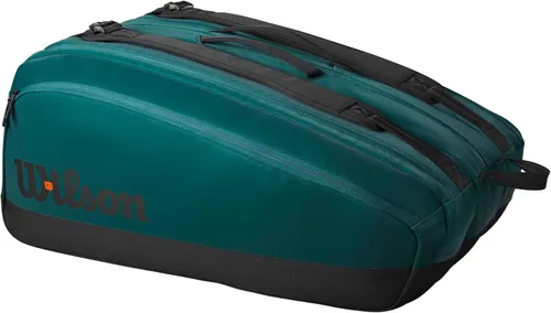 Bolsas para raquetas de tenis Wilson Blade V9 Super Tour - Verde/Negro