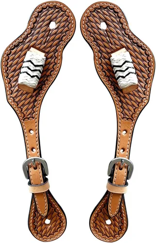 Correas de cuero para adultos occidentales para mujer, para montar a caballo, barril, carreras, espectáculo y rodeo, correa para mujeres adultas