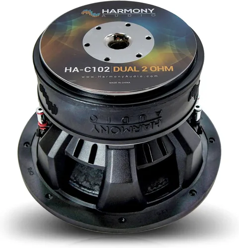 Miniatura 8 de Harmony Audio HA-C102 Car Stereo Competition Carbon 10 "Sub 2000W Dual 2 Ohm Subwoofer Nuevo