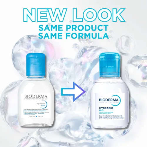 Miniatura 3 de Bioderma - Agua micelar Hydrabio H2O - Limpiador facial y desmaquillante - Agua limpiadora micelar para pieles sensibles deshidratadas