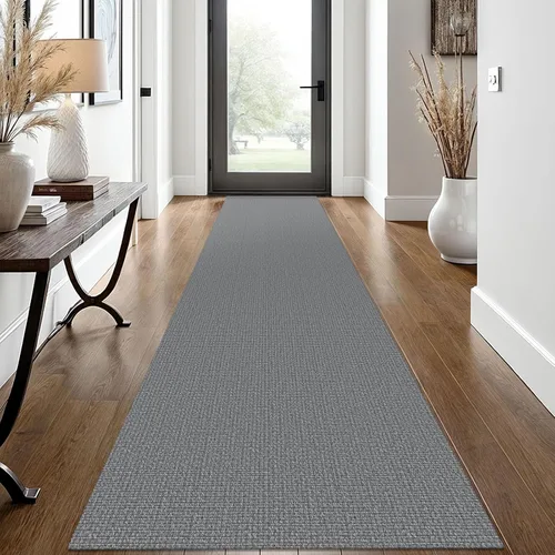 Miniatura 171 de EARTHALL Alfombra pequeña de 2 x 3 pies, lavable para entrada, antideslizante, trenzada, alfombra para puerta interior y exterior, alfombra tejida