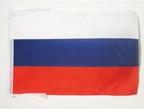 Miniatura 628 de Bandera de México AZ FLAG, 45.7 x 30.5 cm, con cordones - Pequeñas banderas mexicanas de 30 x 45 cm - Bandera de 45.7 x 30.5 cm