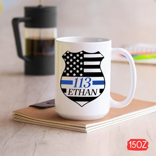 Miniatura 6 de Novedosa taza de policía, taza de café personalizada de policía, taza de oficial de policía, taza de policía, regalos para policía, regalos
