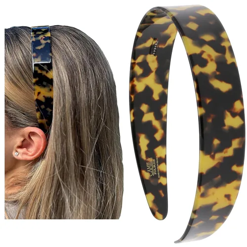 Miniatura 16 de Camila Paris CP3295 - Diadema francesa para mujer, negra, banda de pelo con fuerte agarre para mujeres, ligera y muy flexible, sin deslizamiento