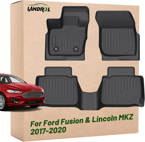 Miniatura 14 de Alfombrillas de Piso para Automóvil de Repuesto para Ford Focus 2012-2018 (No Compatible con Focus RS) Forro de TPE Resistente Ajuste Personalizado