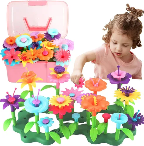 Miniatura 6 de CENOVE Juguetes de cumpleaños, regalos para niños y niñas de 3, 4, 5, 6 años, bloques de construcción apilables de bricolaje, juguetes educativos