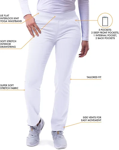 Miniatura 3 de Adar Pro Scrubs - Pantalones ajustados de yoga para mujer