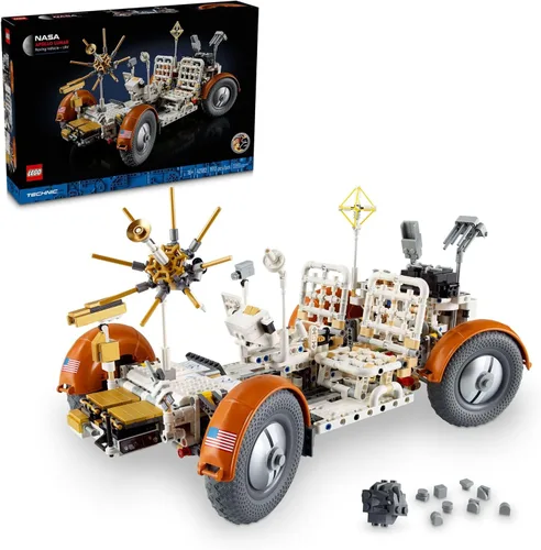 LEGO Technic NASA Apollo Lunar Roving Vehicle LRV Set de construcción - Kits de manualidades para adultos, mayores de 18 años - Set de construcción