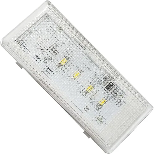 Miniatura 8 de 1 pieza de luz para refrigerador W10515058, 2 piezas de luz para refrigerador W10515057, juego de placas de luz LED para congelador de reemplazo