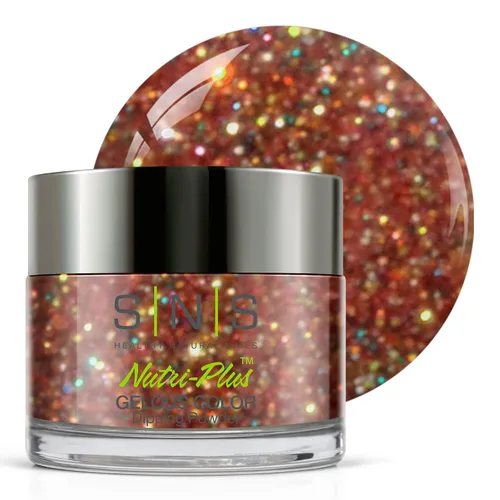 Miniatura 12 de SNS Polvo de inmersión de uñas, polvo de inmersión de color geloso – Alaskan Cruise (gris metálico/plateado, brillante) – Color de uñas de larga