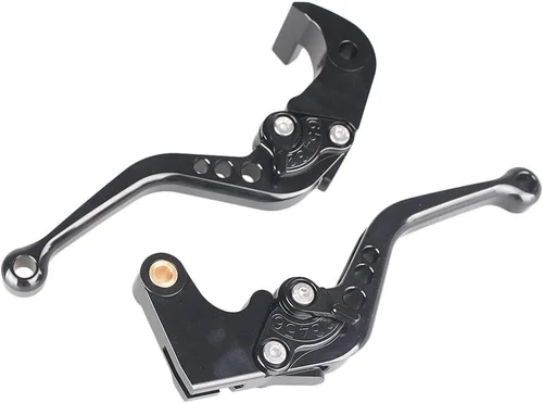 Miniatura 2 de motocicleta corto freno Palanca de embrague para KAWASAKI VERSYS 1000 2015 – 2016 Vulcan/S 650 cc 2015 – 2016 Versys (650CC) 2015 – 2016, Negro