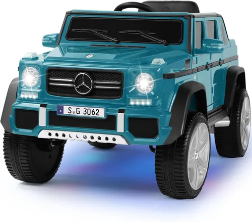 JOYLDIAS - Autos de paseo para niños, con licencia Mercedes-Benz Maybach G650S, 12V7AH, auto eléctrico de juguete alimentado por batería para niños