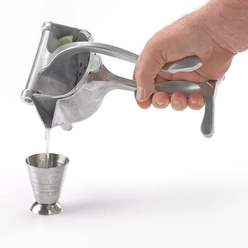 Miniatura 8 de Exprimidor manual de alta resistencia, exprimidor de jugo de frutas, exprimidor de jugo de limón manual, antideslizante, fácil de usar y limpiar