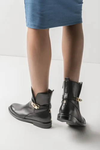 Miniatura 6 de JATAREA Botines y botas de cuero para mujer