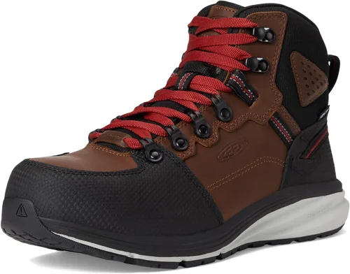 Miniatura 7 de KEEN Utility Botas de trabajo de almacén Red Hook impermeables para hombre de media altura con punta compuesta