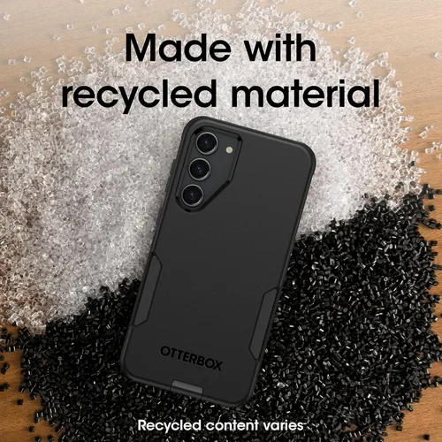 Miniatura 6 de OtterBox Funda para Galaxy S23+ Commuter Series, negra, delgada y resistente, apta para bolsillo, con protección de puerto Resistente