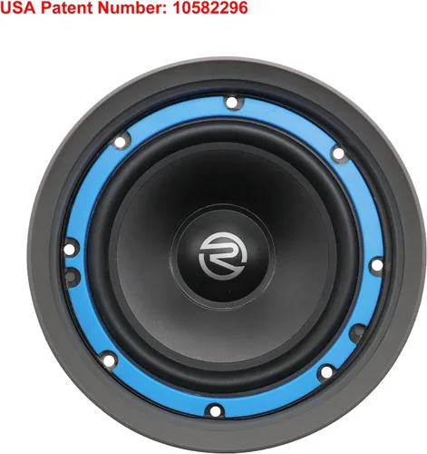 Miniatura 5 de RECOIL SPB65K - Juego de 4 deflectores plegables de silicona de 6.5 pulgadas, para mejorar la calidad del sonido y protección del altavoz, cuatro