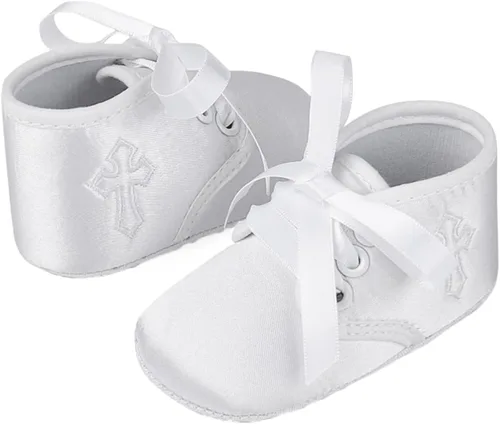 Miniatura 2 de Zapatos de bautizo con suela premium para bebés y niños pequeños