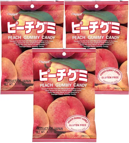 Miniatura 17 de Kasugai Fruit Assort - Caramelos de gomitas de 3.59 onzas (paquete de 3)