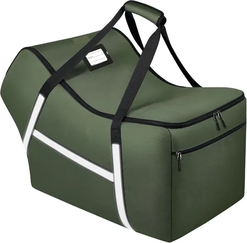 Bolsa de viaje para asiento de carro infantil para avión, compatible con todos los asientos de carro Nuna Pipa y base, Chicco KeyFit 30 y base, Verde