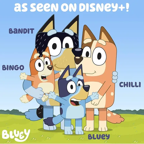 Miniatura 7 de Figurita de Bingo para Pintar Bluey, Figurita de Bingo de Cerámica para Pintar, Incluye 6 Pinturas Acrílicas, Pincel, Juguetes Bluey, Adornos