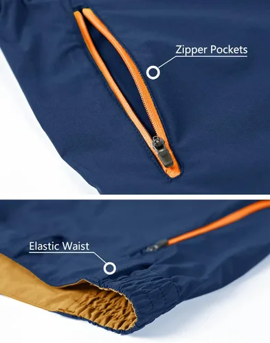 Miniatura 3 de MAGNIVIT Pantalones capri 34 para hombre por debajo de la rodilla, de secado rápido, ligeros, para senderismo, cargo (sin cinturón)