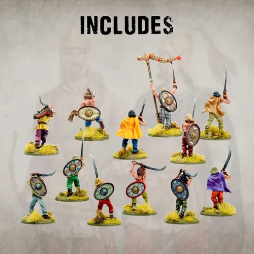 Miniatura 3 de Wargames Delivered - Warlord Games SPQR: Dacia & Sarmatia - Falxmen dacios