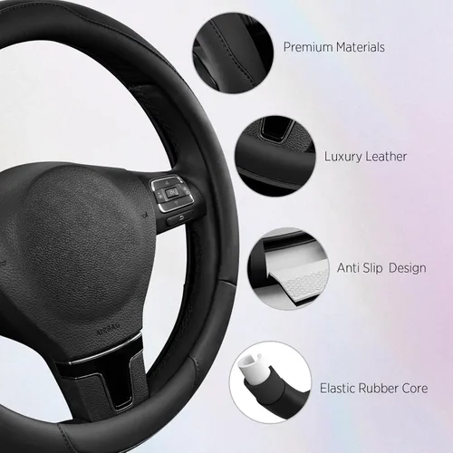 Miniatura 4 de RCSWC0032-BLACK - Funda para volante