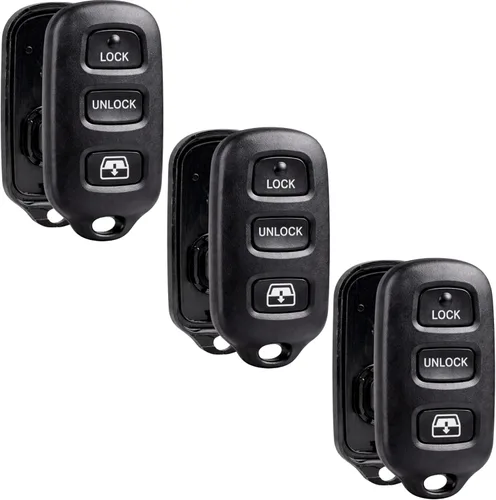 Miniatura 7 de Llavero con carcasa y almohadilla de repuesto para llave de entrada sin llave compatible con Toyota 1999-2009 4Runner / 2001-2008 Sequoia