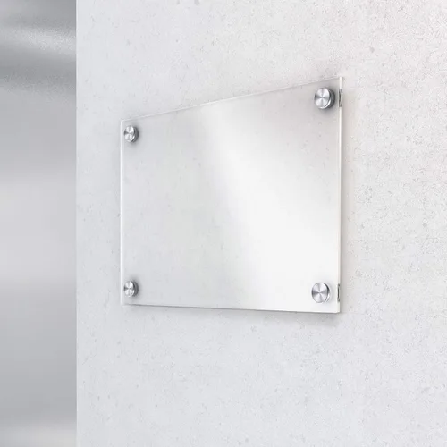 Miniatura 7 de Tornillos de separación de letreros de 1/2 x 3/4 pulgadas, tornillos publicitarios, soportes de pared de acero inoxidable para letreros acrílicos