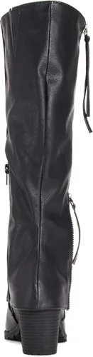 Miniatura 5 de MUK LUKS Botas de encaje para mujer - Gris