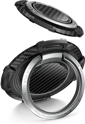 SUPCASE Soporte de anillo para teléfono celular, rotación de 360° y giro de 180°, soporte universal para anillo de teléfono con agarre de teléfono
