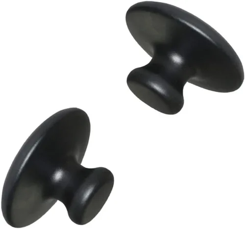 Miniatura 5 de Healifty 2 piezas de piedras calientes en forma de hongo, cálidas, lava natural, basalto, roca caliente, guasha, herramientas para cuerpo y cara