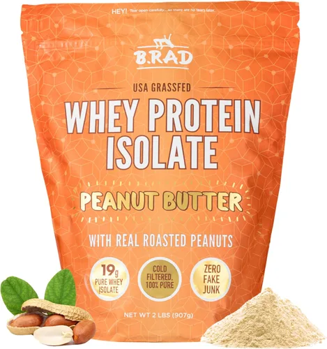 Miniatura 11 de B.rad Polvo aislado de proteína de suero alimentado con hierba, proteína en polvo con ingredientes totalmente naturales, polvo de preentrenamiento