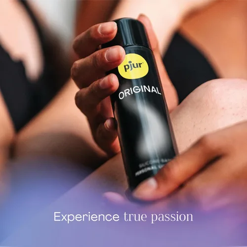Miniatura 4 de pjur Lubricante original a base de silicona, lubricante prémium para hombres, mujeres y parejas, inodoro, 1.02 onzas líquidas