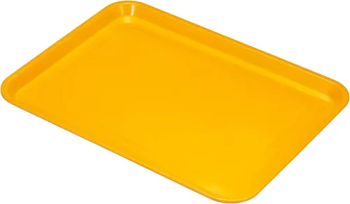 Miniatura 8 de PATIKIL Bandeja de comida rápida de 12 x 8 pulgadas, bandeja rectangular reutilizable reciclable multiusos para restaurante, cocina en casa