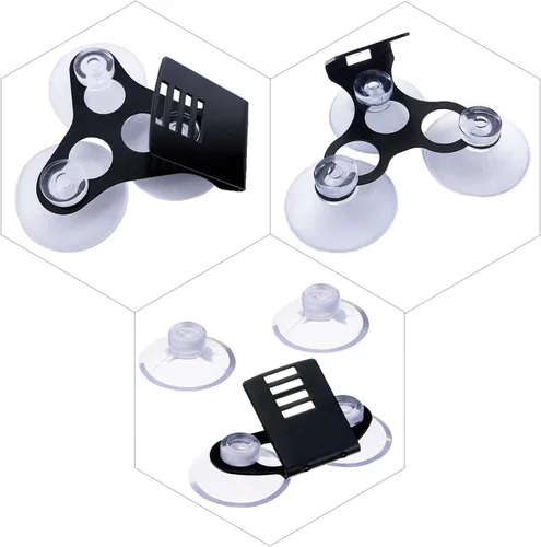 Miniatura 4 de HSTECH 10 piezas de detectores de radar ventosas para Clear Cobra Escort y Beltronics Radar Detector Mount