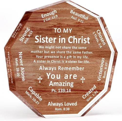 Miniatura 18 de Regalos cristianos para mujeres, cumpleaños, Navidad, inspiración, regalos religiosos, pastor católico espiritual, esposa, regalo de agradecimiento