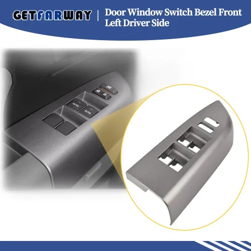 Miniatura 7 de Interruptor de ventana de puerta Bisel delantero izquierdo lado del conductor para Toyota Tundra/Sequoia 2007 2008 2009 2010 2011 2012 2013 2013
