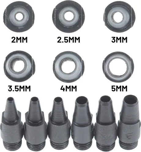 Miniatura 4 de SE Alicates perforadores de cuero de acero inoxidable de 8.75 pulgadas con tornillos reemplazables - Modelo 7926LP