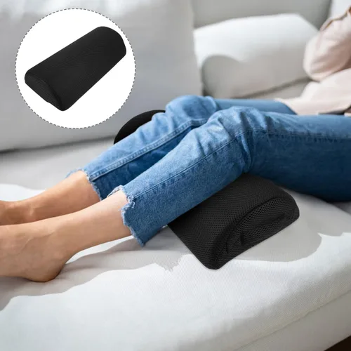 Miniatura 3 de Healifty Almohada ergonómica para piernas para dormir, cojín de apoyo de rodilla semi rollo de 15.74 x 7.87 x 3.93 pulgadas, cómoda elevación