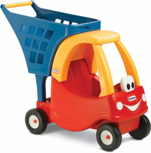 little tikes Cozy Coupe Large Capacity Shopping Cart for Kids and Teenagers - Encourages Creative Play - Age 3-10 Years