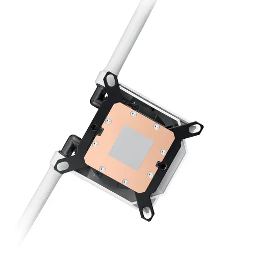 Miniatura 7 de ASUS ROG Ryujin III 240 ARGB WHT Enfriador líquido para CPU todo en uno con radiador de 240 mm. Bomba Asetek de 8ª generación, 2 ventiladores ARGB